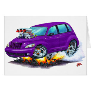Cartão 2008-10 carro do roxo do cruzador da pinta