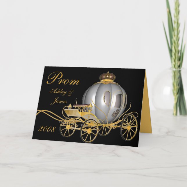 Cartão 2008 Royal Prom Grad Notice! (Frente)