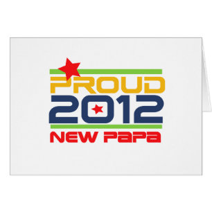 Cartão 2012 Novo Papá - Camisas e presentes