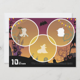 CARTÃO 2019カレンダー10月