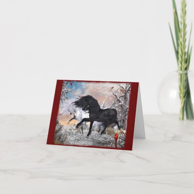 Cartão 2022 Cavalos de Natal ver2 (Frente)