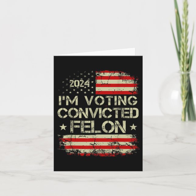 Cartão 2024 condenado Felon10 (Frente)