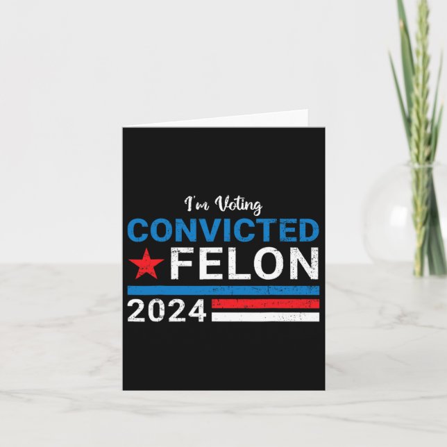 Cartão 2024 condenado Felon19 (Frente)