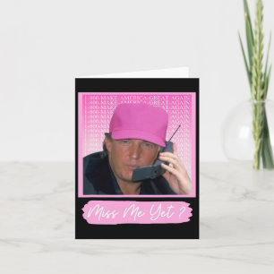 Cartão 2024 Nope Trump 2024 Reeleição Presidente Votação