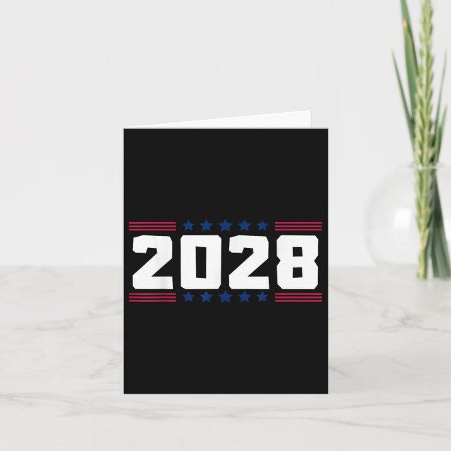 Cartão 2028 Engraçado (Frente)
