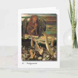 Cartão 20 Acórdão Tarot Greeting Card