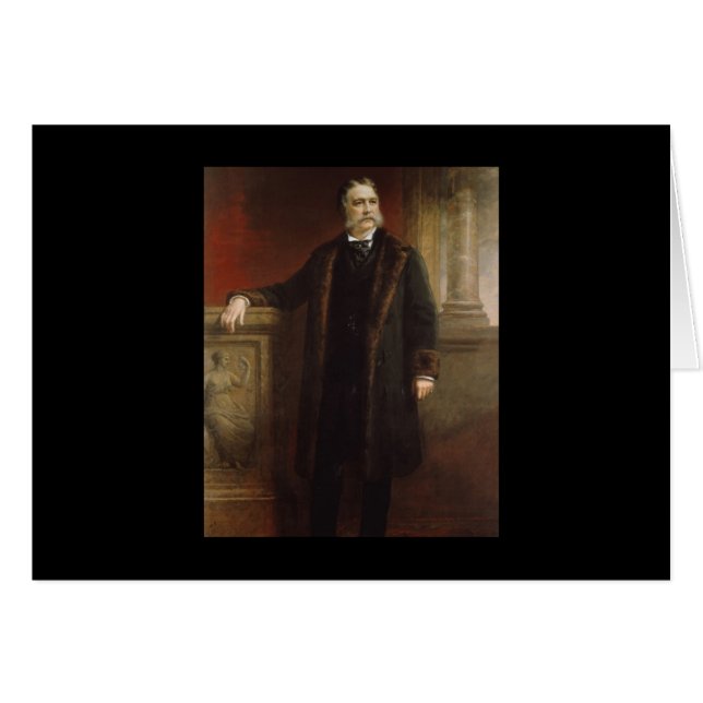 Cartão 21 Chester A. Arthur (Frente horizontal)