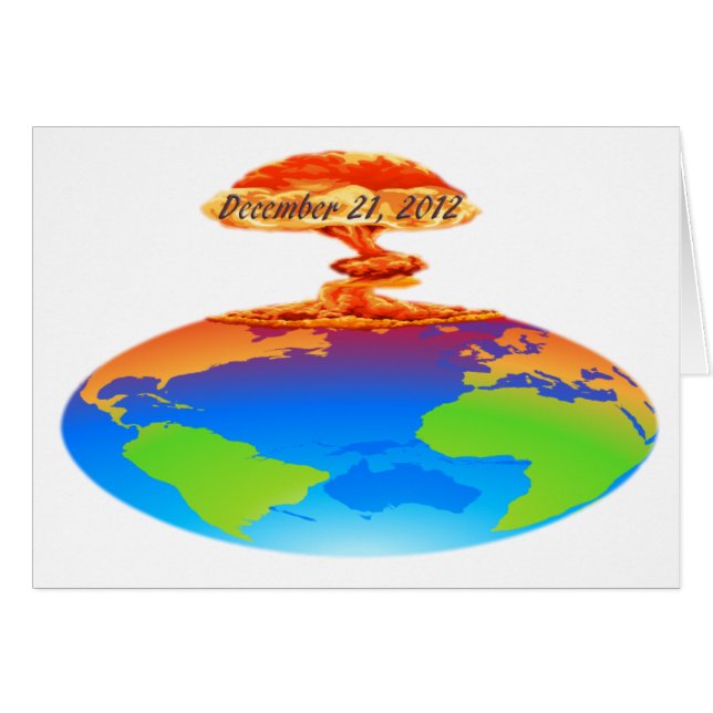 Cartão 21 de dezembro de 2012 (Frente Horizontal)