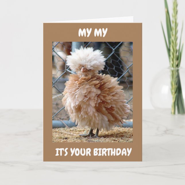 Cartão **21 ruas** DESEJO DE NASCIMENTO DE FRANGO LEGAL (Frente)