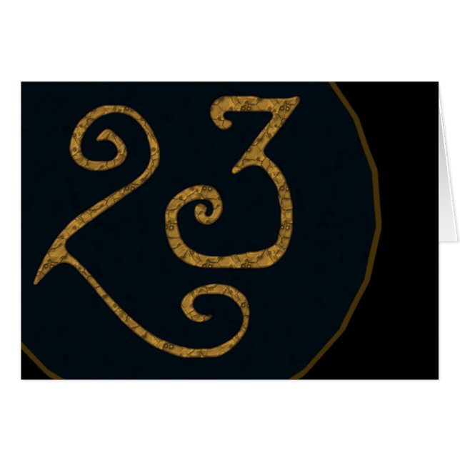 Cartão 23 Quatro Clovers Folha (Frente Horizontal)