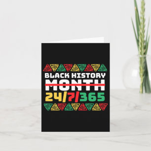 Cartão 247365 - Black History Month É O Ano Todo