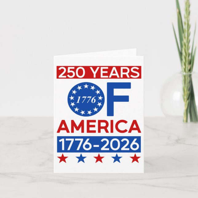 Cartão 250 Anos Da Revolução Americana Semiquincenteni (Frente)