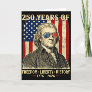 Cartão 250 Anos De Liberdade História Da Liberdade Thomas