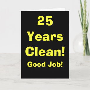 Cartão 25 Years Good Job! v2