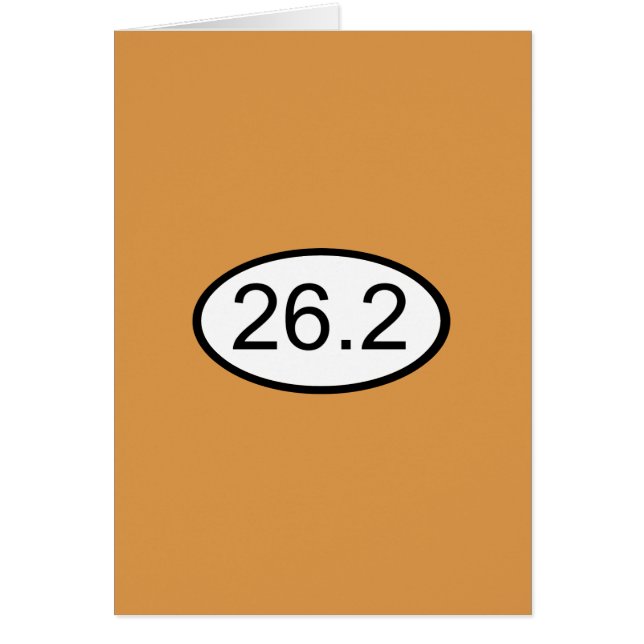 CARTÃO 26,2 (Frente)