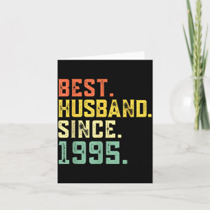 Cartão 29º Aniversário de Casamento Marido Desde o Design