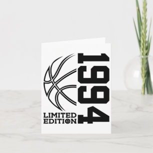 Cartão 29º Aniversário do Sketll Limited Edition 1994