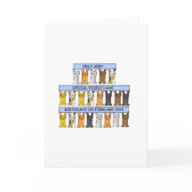 29 de fevereiro Bicho de Cartoon Cats