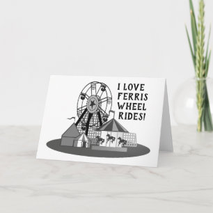 Cartão 2-14 Ferris Wheel Day