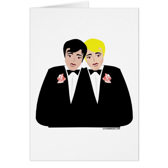 Cartão 2 núcleos (cabelo louro e preto) (Frente)