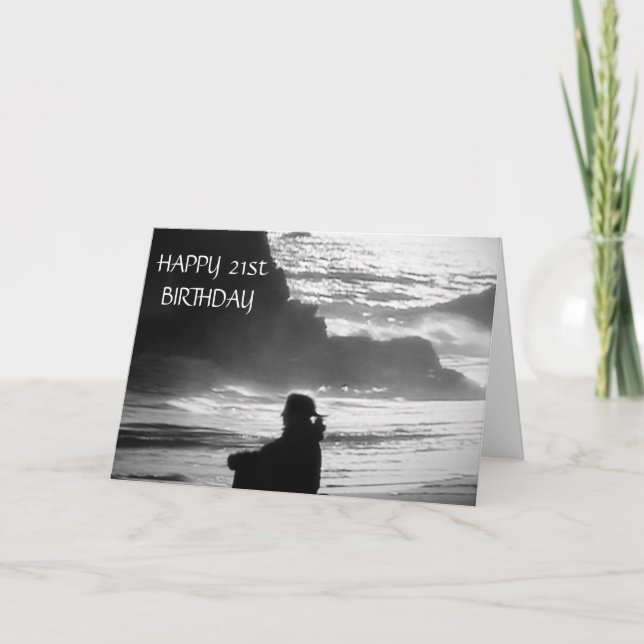 Cartão ***2ist*** AVENTURA DE ANIVERSÁRIO E DIVERSÃO (Frente)