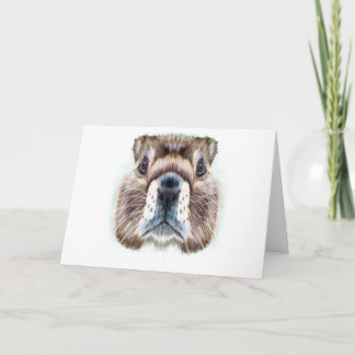 Cartão 2nd February - Marmot Day - Appreciation Day