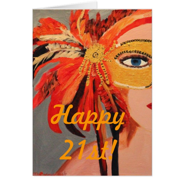 Cartão 2ø feliz! (Frente)