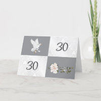 30 Aniversário com Dove e Anéis