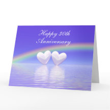 30 Anniversário Pearl Corações Grandes