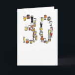 Cartão 30th birthday card, beer card<br><div class="desc">These greeting cards are inspired by my day dreams. I hope some of them suit your friends and family!
All the cards are my own designs,  mostly prints of my hand illustrations using bold colours and humour. The range is modern,  made in the UK and professionally created.</div>