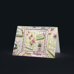 Cartão 30th Birthday Daughter<br><div class="desc">A deco fantasy card for that special 30th of this very special daughter!</div>