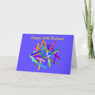Cartão 30th Birthday Gifts