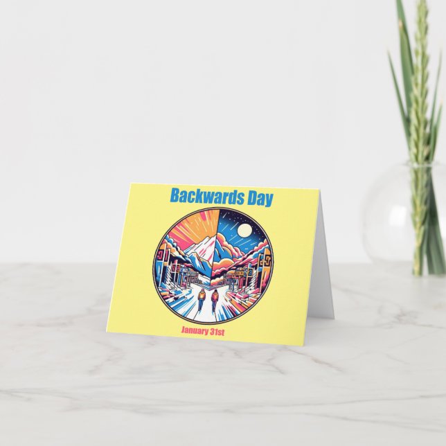 Cartão 31 de jan - Dia às Avessas (Frente)