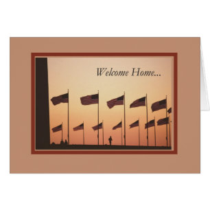 Cartão 3305 Welcome Home Soldier