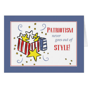 Cartão 3306 Estilo Patriotismo