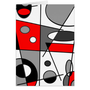 Cartão #35 abstrato