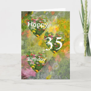 Cartão 35th Birthday