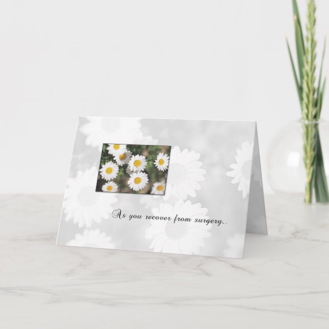 Cartão 3618 Recuperação De Daisy Da Cirurgia (Frente)