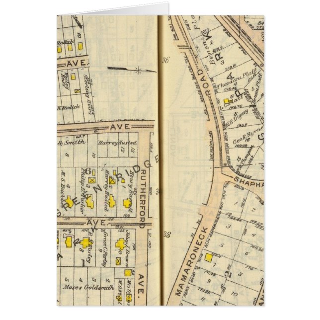 Cartão 36-37 White Plains (Frente)