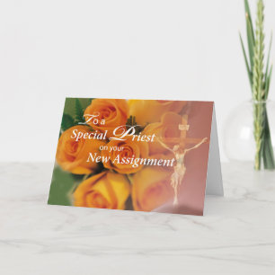 Cartão 3764 Blessings To Priest on New Assignment