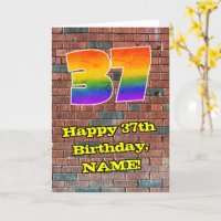 37.º aniversário: Arco-Íris 37 inspirado no Grafit