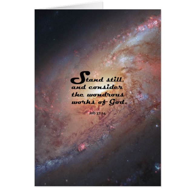 Cartão 37:14 do trabalho (Frente)