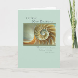 Cartão 3827 80 Aniversário
