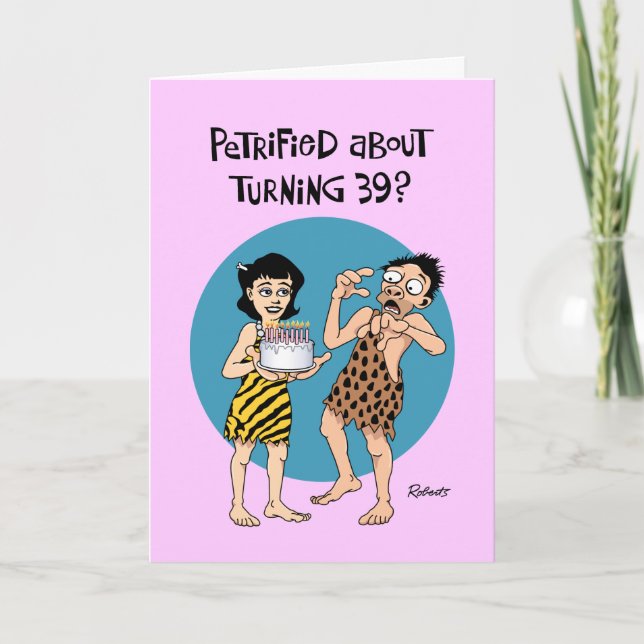 Cartão 39º aniversário do marido (Frente)