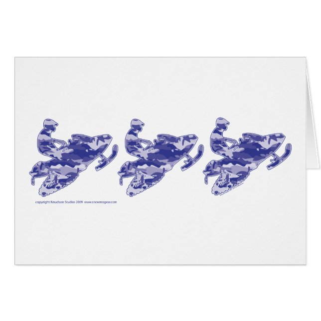 Cartão 3-Camo-AZUL-Sledders (Frente Horizontal)