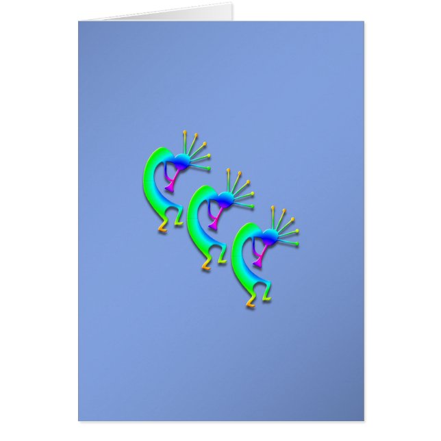 Cartão 3 Kokopelli #86 (Frente)