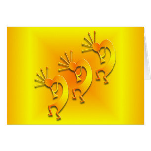 Cartão 3 Kokopelli #89