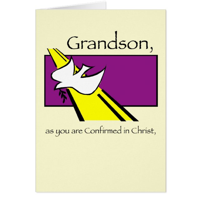 Cartão 4049 neto, confirmado em Cristo (Frente)