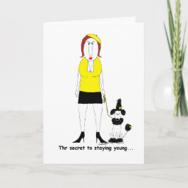 Cartão 40 anos de idade Sarcástico Engraçado Crabby Anive