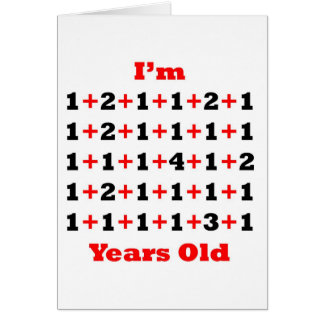 Cartão 40 anos de vermelho velho de B